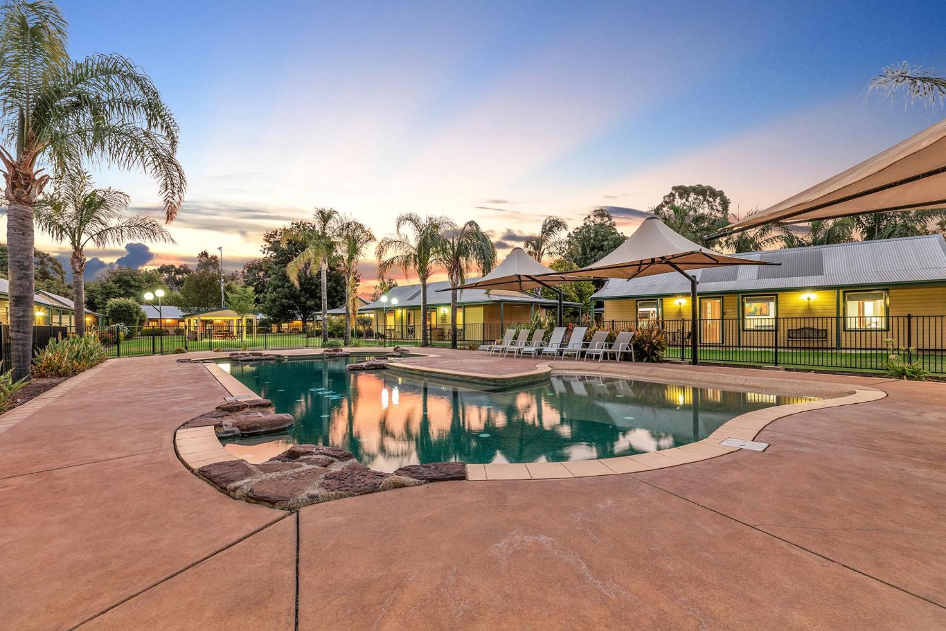 Murray River Resort Moama Exterior foto